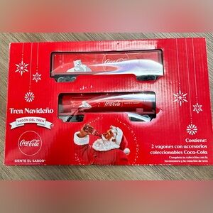 2016 Coca-Cola Mexico “Tren Navideno” “Siente El Sabor” Edition Train Set